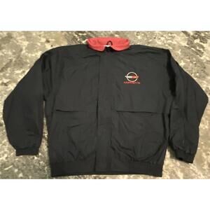 Corvette WinnerMate Windbreaker Black/Red Jacket